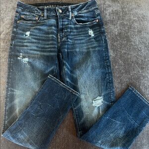 Men’s American eagle distressed Blue Jeans